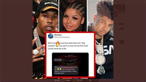 blueface and chrisean leak|Blueface Warns Lil Baby & Leaks Texts He Sent To Chrisean。